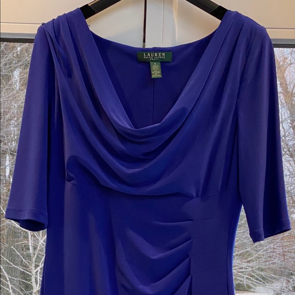 Ralph Lauren Cowl neck dress